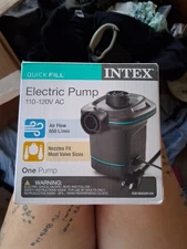 Intex Quick Fill Electric Pump 110-120V AC Inflates & Deflates
