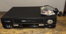 RCA 4 Head VHS VR639HF AccuSearch VCR High Fi Stereo Tape Player Tested Works