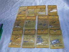 HO Details West 12 packs of detailing parts -see desc