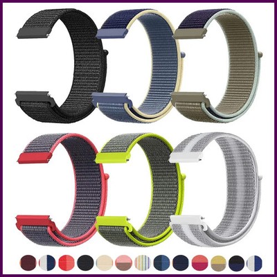 20mm 22mm Nylon band For Amazfit GTS4/2/3/3pro/2e/GTS2 Mini/GTR 4