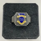 VTG 925 Sterling Silver Shelburne Nova Scotia Graduation Grad Ring 5.8g Sz9.5