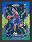 2021-22 Panini Prizm Cade Cunningham Detroit RC #282 Blue Yellow Green Choice