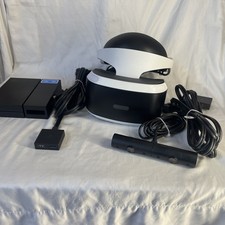 Sony PlayStation VR Headset & Camera (PS VR 1 For PS4) Complete Set - No PS move