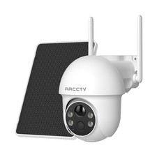ARCCTV Solar Battery Powered Cameras WiFi6 Wireless Security System PTZ Outdoor