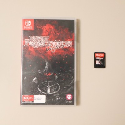 Deadly Premonition Origin Nintendo Switch Game with Case Adventure Horror