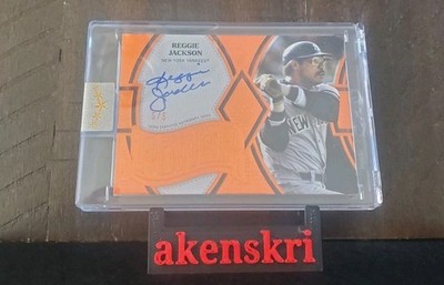  2025 Topps Five Star Reggie Jackson Pre Eminent Power Auto 5/5 Book End  
