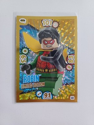 Lego Batman Trading Card Gold Collection limitiert LE2 Robin TCG DC Comics S19