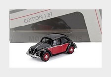 SCHUCO 452675400 VOLKSWAGEN - BEETLE BEETLE BEETLE 1967 - BLACK RED - 1/87