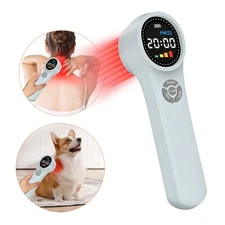 GOVW Cold Laser Therapy Device for Chronic Pain Humans and Pets 1760mW 24 Diodes