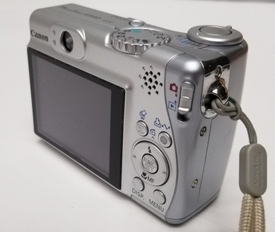Canon PowerShot A540 Silver 6.0MP Digital Camera 6MP 4x Zoom