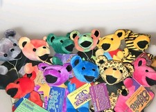 Vintage Grateful Dead Beanie Bears 1st Generation Set of 11 w Concert Tags, 1997