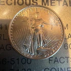 U.S. Mint American Eagle 1 oz Gold Bullion Coin 0.9167 Business Uncertified