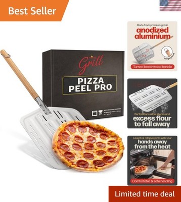 Pizza Peel PRO | Made for XL Pizza 12 inch + | Professional Restaurant Grade ...