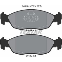 Textar 2182702 Bremsbelagsatz FüR Citroen Peugeot 106 306 205 Saxo Xsara 1A 1C