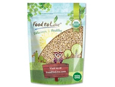 Organic Pearl Barley – Non-GMO, Kosher, Raw, Vegan – by Food to Live