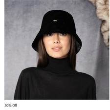 Eugenia Kim Yuki Velvet Packable Bucket Hat B...