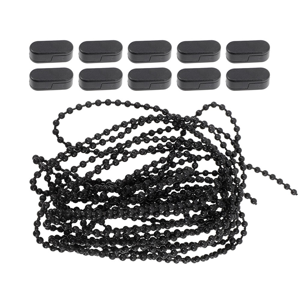 Roller Curtain Bead Rope Beaded Ball Chain Blind Pull Cord for