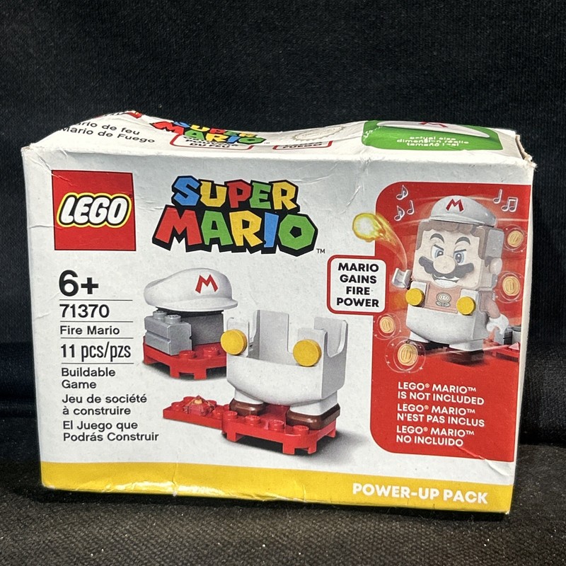 RETIRED LEGO Super Mario: Fire Mario Power-Up Pack (71370) New Sealed