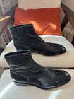 Jo Ghost, Vintage Cap Toe Boots, Black, Size 45, Style 2403M. Made In Italy — photo 6