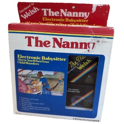 Vintage 1980 s The Nanny Electronic Babysitter NOS Alerts When Child Wanders