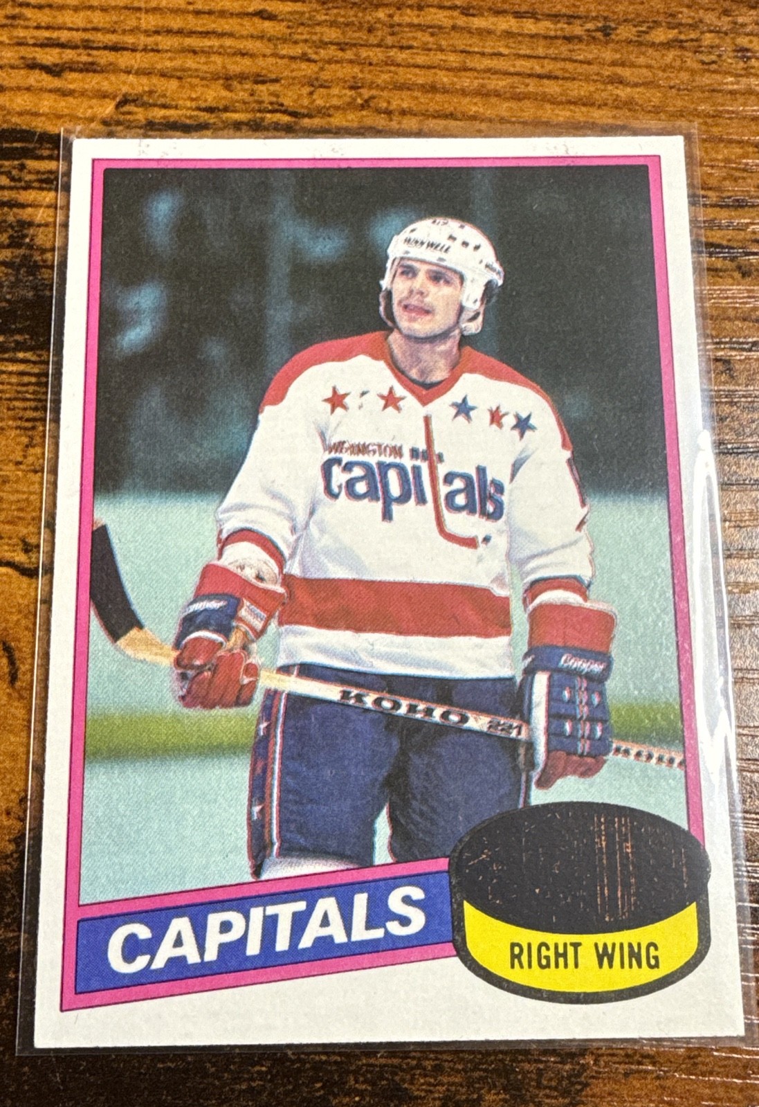 1980-81 Topps Mike Gartner Rookie RC #195 Washington Capitals Hockey HOF