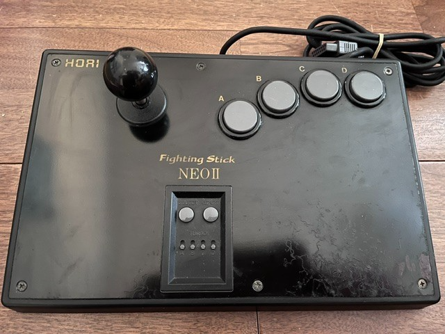 NEO GEO Fighting Stick NEO 2 HORI HNS-08 controller Used tested | eBay