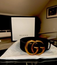 GUCCI GG Marmont Wide Belt - GUCCI 80