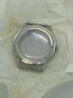 NEW STAINLESS STEEL VINTAGE wristwatch CASE 34.5 mm