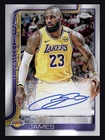 2025 Topps Chrome LeBron James Chrome Autographs (RAW)