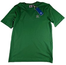 Adidas Trefoil Essentials Mens Size Large T-Shirt Energy Green 100 Cotton NWT