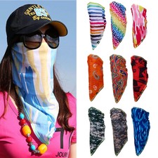 Unisex Anti UV Half Face Mask Neck Cover Breathable Cycling Sports Bandana Scarf