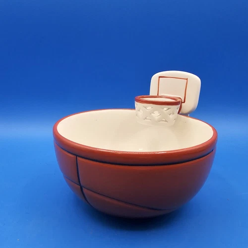 Maxis Creations “The Mug With A Hoop” Basketball Cocoa Cup Ice Cream Sports Bowl