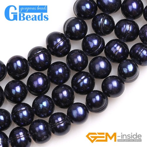 Freshwater Pearl Beads Stone Near Round Spacer Beads For Jewelry Making15" 8-9mm - Picture 51 of 53