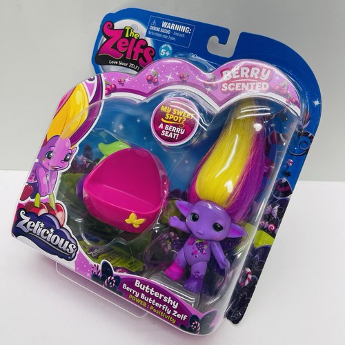 The Zelfs BUTTERSHY Berry Butterfly Zelf Doll 2 1/2" Figura Moose Toys 2013 NUEVO - Imagen 2 de 9