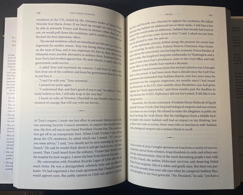 Decision Points Hardcover- George W. Bush- Very Good Used - 第 3/3 張圖片