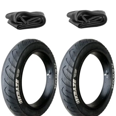 2 COPERTONI 20X 4.00 + CAMERE PNEUMATICI KENDA X FAT BIKE E-BIKE RUOTE FAT 20”