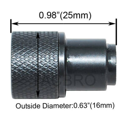 M8x.75 to 1/2x28 Converter Set for S&W22/Walther P22