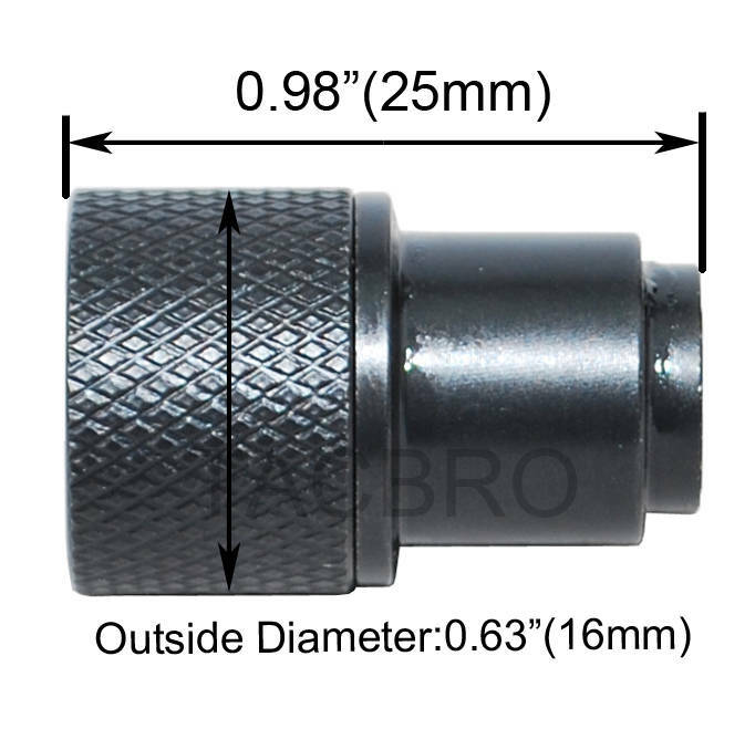 M8x.75 to 1/2x28 Converter Set for S&W22/Walther P22
