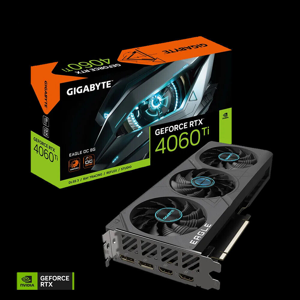 Build a PC for Video Graphic Card Gigabyte GeForce RTX 4060 Ti Eagle 8192MB  (GV-N406TEAGLE-8GD) with compatibility check and price analysis