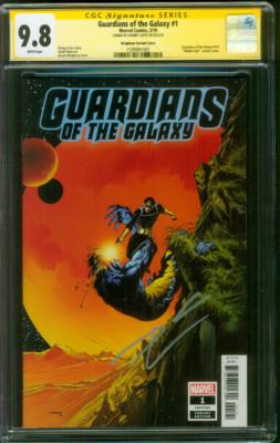 Guardians of the Galaxy 1 CGC SS 9.8 Bernie Wrightson Variant
