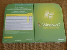 Microsoft Windows 7 Home Premium 32 AND 64 Bit  Full Version DVD