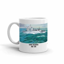 Navy Emporium USS Kiska AE-35 Coffee Cup Mug
