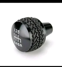 DV8 Offroad D-JP-181112-BK 6-Speed Shift Knob Fits Wrangler (JK) Wrangler (JL)