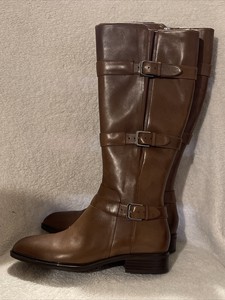 ecco brown leather boots