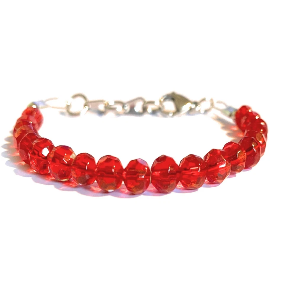 Bracciale tennis in acciaio inox da uomo braccialetto swarovski donna regolabile - Immagine 4 di 4