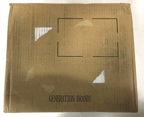 Generation Brands 2 Medium Seeded Glass Light Vanity Light VS24702CH Chrome - Picture 3 of 6