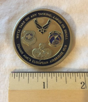 Air Force En Route T-Tail Specialist - Ready Willing And Able - Coin A24