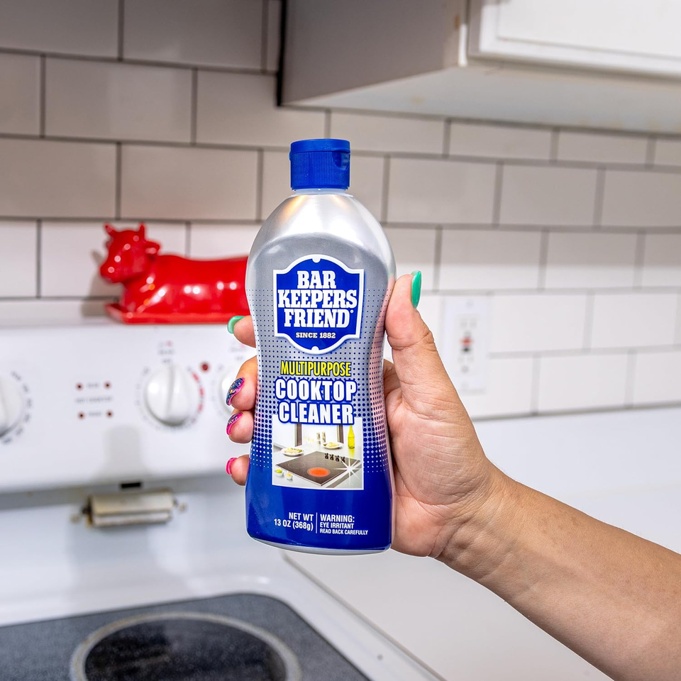 Bar Keepers Friend Cooktop Cleaner Multipurpose Liquid Stovetop
