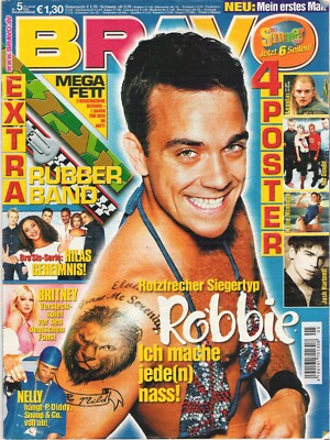 BRAVO 5/2002 Robbie Williams Shakira Britney Spears Bro'Sis Sarah Connor B3