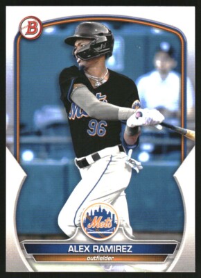2023 Bowman Draft #BD17 Alex Ramirez 